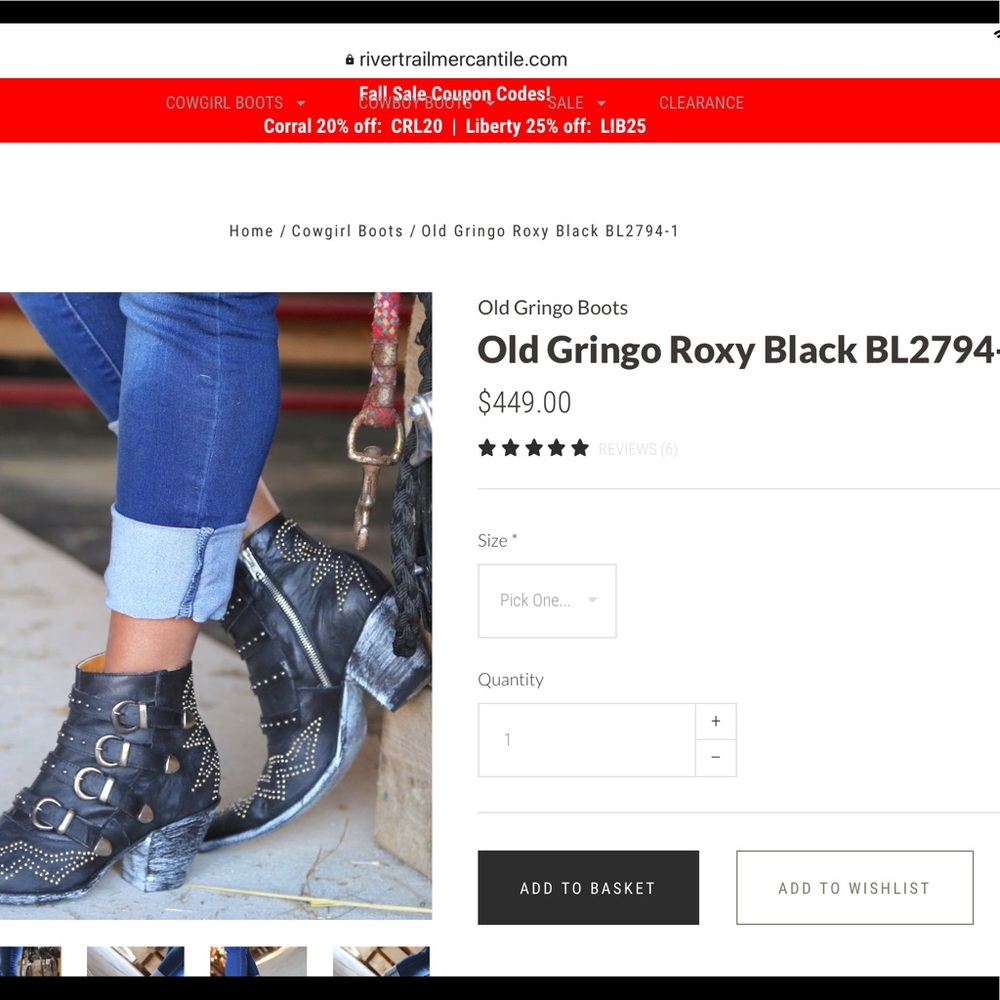 Old Gringo Roxy Boots - Picture 11 of 11